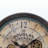 Matteo Transitional Round Gear Mechanism Wall Clock in Brown