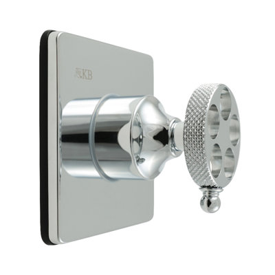 Kingston Brass Webb Single-Handle Three-Way Diverter Valve With Square Trim Kit