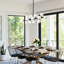 Luminaire suspendu 16 lumières Spoutnik Mid-Century