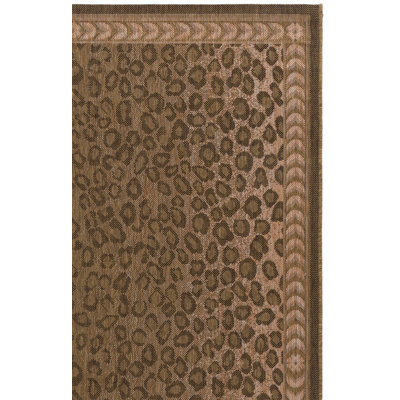 Tapis d'intérieur / extérieur à imprimé animal Colturo Performance