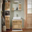 Aeran 60cm Single Bathroom Vanity Base Only in White