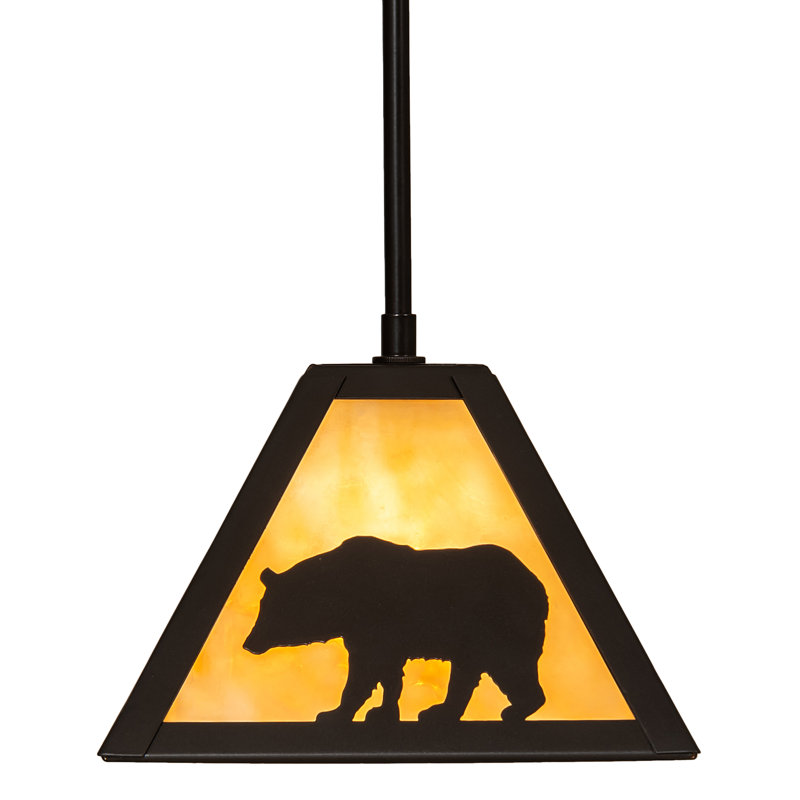 Rustic Lodge 1 - Light Pendant, 49" H x 11" W x 11" D