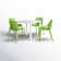 Asherton 4 - Person Patio Dining Set with Square Table