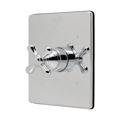 Kingston Brass Revival Single-Handle Pressure Balanced Tub and Shower Faucet Valve and Trim Kit