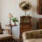 Nut-brown+Gold Free Form Solid + Manufactured Wood+Copper Media Players