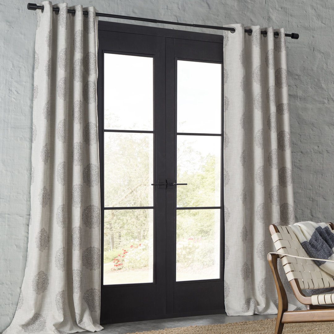 Capen Polyester Blackout Curtain Panel (Single Panel) House of Hampton® Curtain 