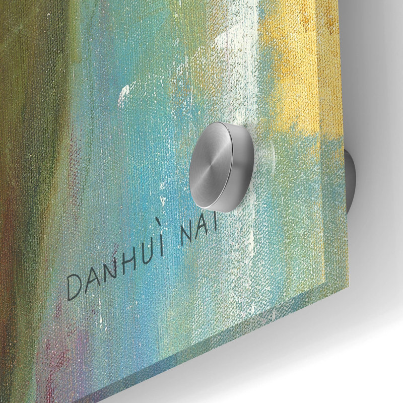 «Parrot Tulips 2» par Danhui Nai, art mural en verre acrylique, H 36 po x l 24 po