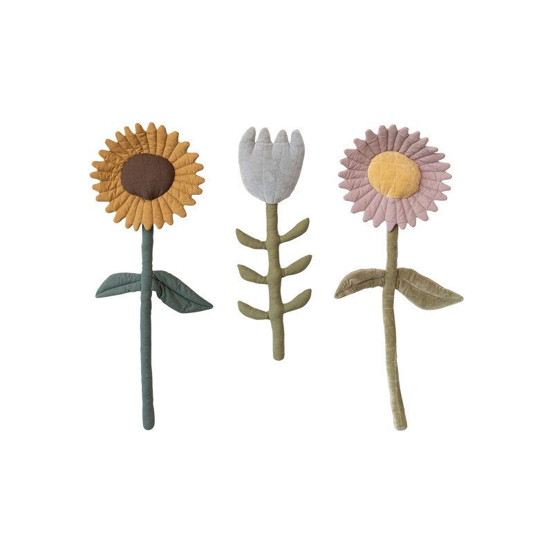 Cotton Flowers Wall Hanging