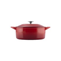 Red Cuisinart 7 qt. Dutch oven, Cuisinart Dutch ovens are o…