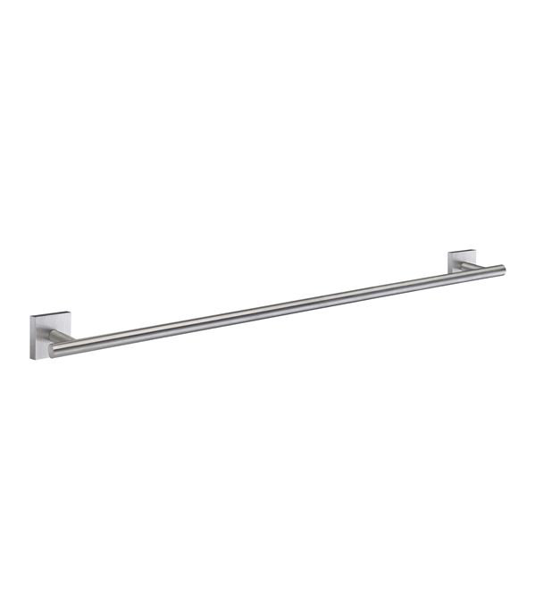 70.8 cm L Wall Mounted Towel Bar, Brushed Chrome