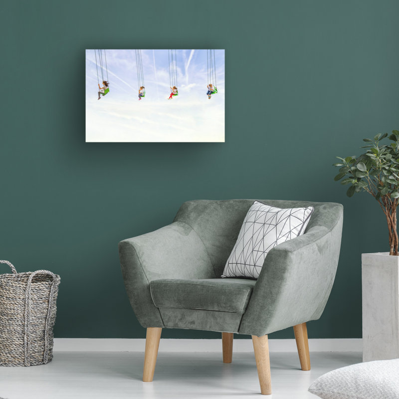 Bolologien Marius Cinteza dans les nuages! Art sur toile, H 22 po x l 32 po
