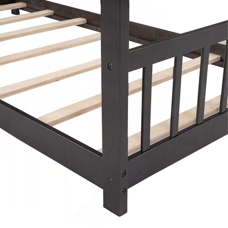 Lit simple en bois, Lit simple, Espresso
