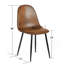 Ensemble de 4 chaises d'appoint rembourrées Delfinia-86726543-112274198
