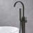 Classical Single-Handle Freestanding Tub Faucet With Hand Shower In-111704765