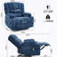 Canapé inclinable avec chauffage et vibration Living Space-112965944