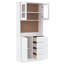 Defranco 77cm Solid Wood Sideboard-357283465