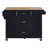 Classic Kitchen Island With Rack - Keep Your Neat Rectangular Cart Drawers Functional Storage-1376433880