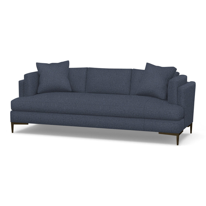 Aiden Sofa, Antique Bronze, Dutton Indigo (Performance fabric) 1352-54