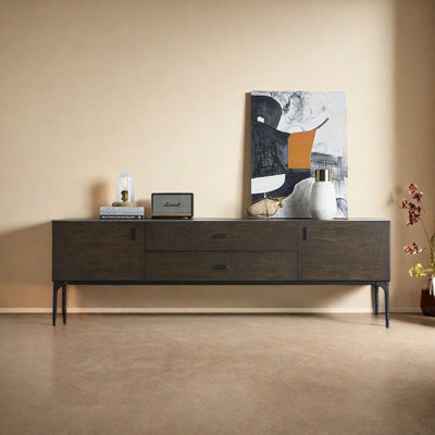 European and American style retro TV stand
