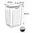 Keeeper Laundry Hamper with Hinged Lid 60 Litre-1596014789