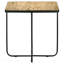 Table d'appoint avec cadre noir
