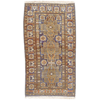 Tapis multicolore de haute qualité noué à la main