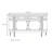 Simple Spacious Kitchen Sideboard