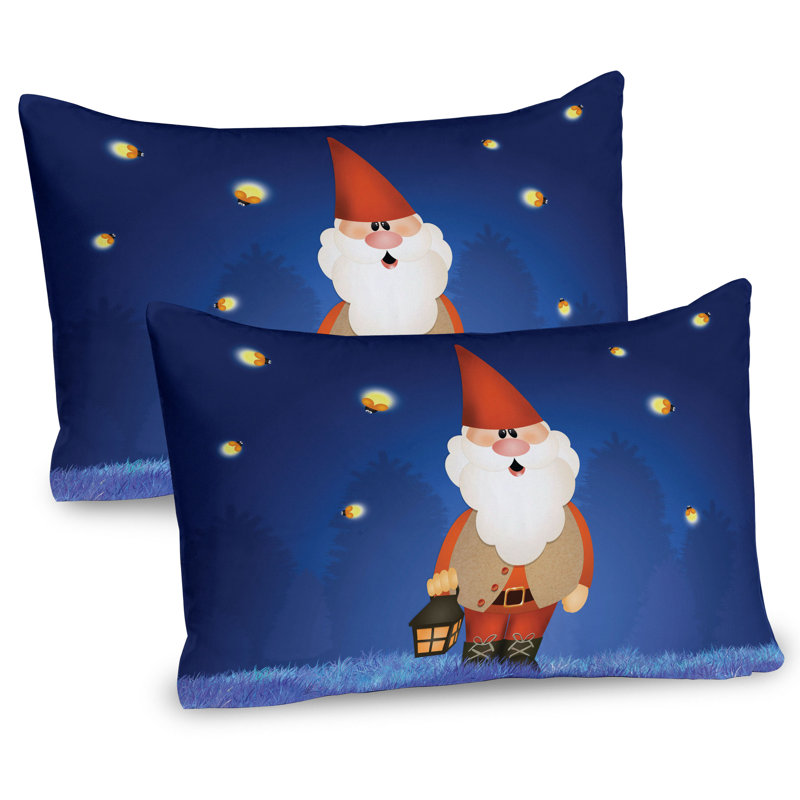 Ensemble de 2 taies décoratives gnome Ambesonne
