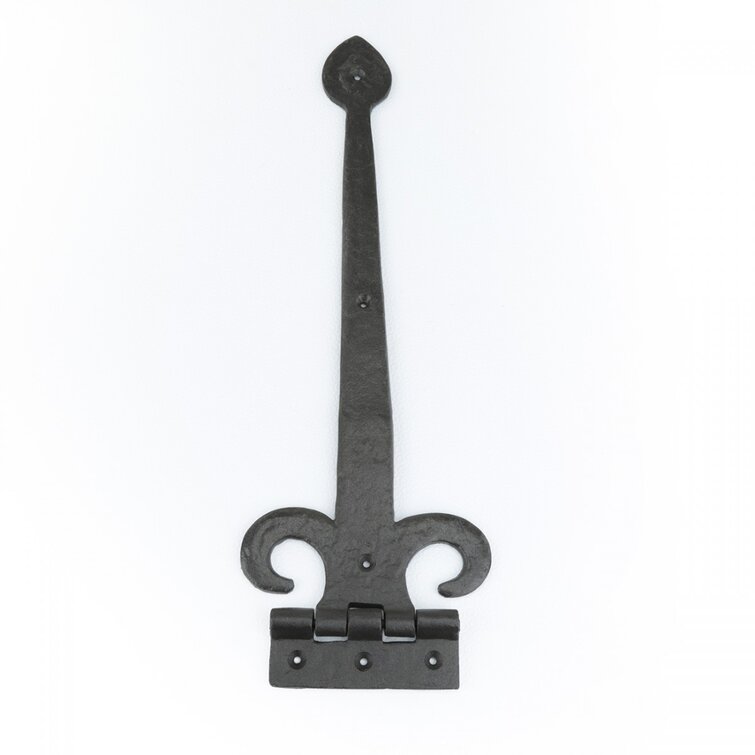 Black Cabin Hook Eye Latches 7.3 L Wrought Iron with Hardware