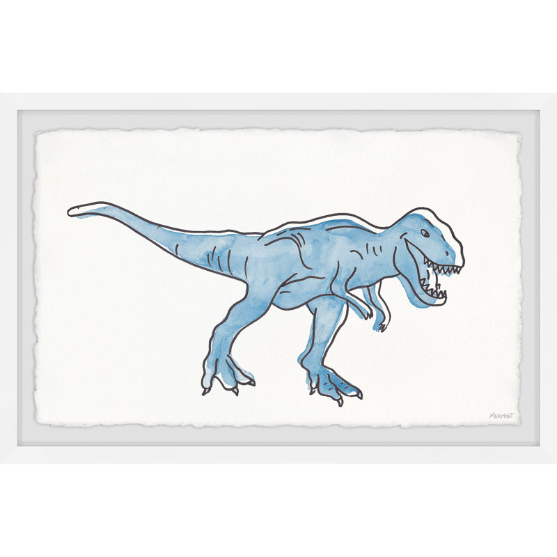 «Bonavista T-Rex», reproduction encadrée, H 16 po x l 24 po x P 1,5 po