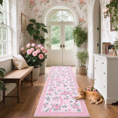 Tapis de salle à manger Bowknot