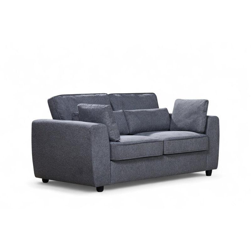 Chenille Sofa, Dark Grey, 2