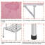 177cm H x 118cm W x 60.9cm D Adjustable and Foldable Dog Folding Grooming Table-462506843