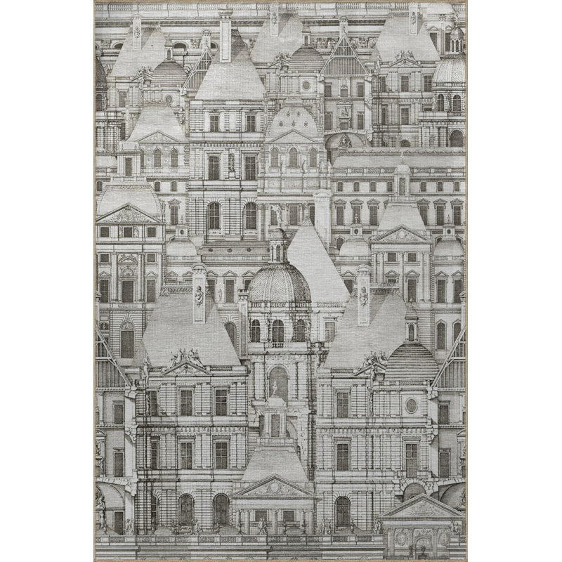 Tapis rectangulaire Gast, Rectangle 2 pi 8 po x 5 pi