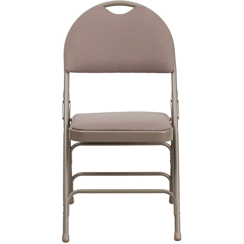 Très grande chaise pliante Oliverson, Beige