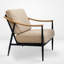 Fauteuil de lecture moderne 26 po Mid-Century-1878320556