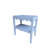 Elegant White 28 Inch Rectangular Accent Table with Two-Tier Storage-1615942747