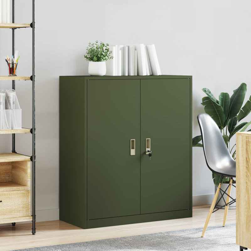 Storage Cabinet, Olive Green