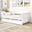 Wood Daybed with Trundle-1386020940
