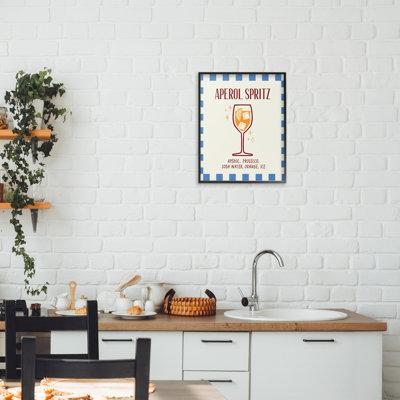 «Retro Fizzy Summer Cocktail», giclée par Emily Dumas