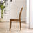 Drea Farmhouse Solid Wood Dining Table and Chairs Set with x6 Dining Chairs - Rustic Kitchen Style