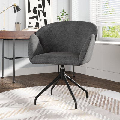 Upholstered Swivel Accent Chair