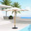 Parasol rond en aluminium 11,5 pi Sunbrella-1183918683