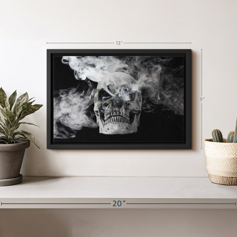 "Fumeurs, art mural", H 9 po x l 13 po