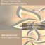 Rachna 5-head 60cm LED Integrated Semi Flush Mount Ceiling Light-1103130243-1103130246