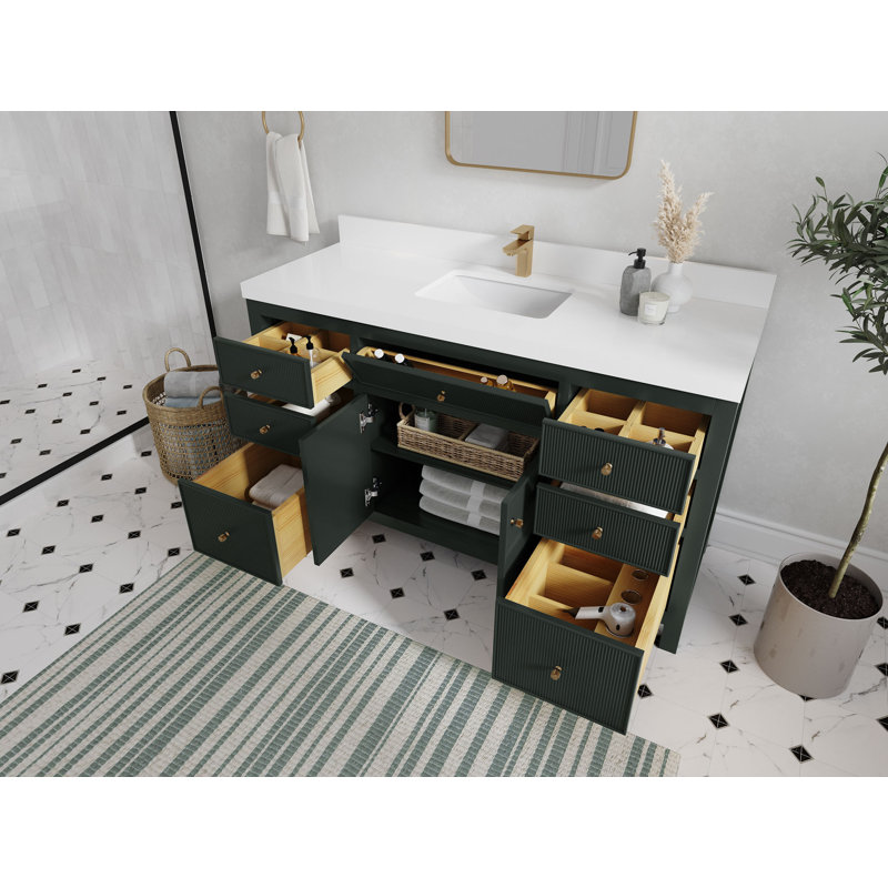 36" Single Bathroom Vanity Set, 36", Natural, Empira