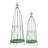 VIP Metal 34.75 in. Green Wire Cages Topiary Set of 2