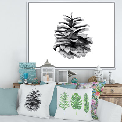 " Conifer Cone Monochrome "