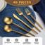 Ensemble de couverts en acier inoxydable Orren Ellis Jessy - Service pour 8-1804722928