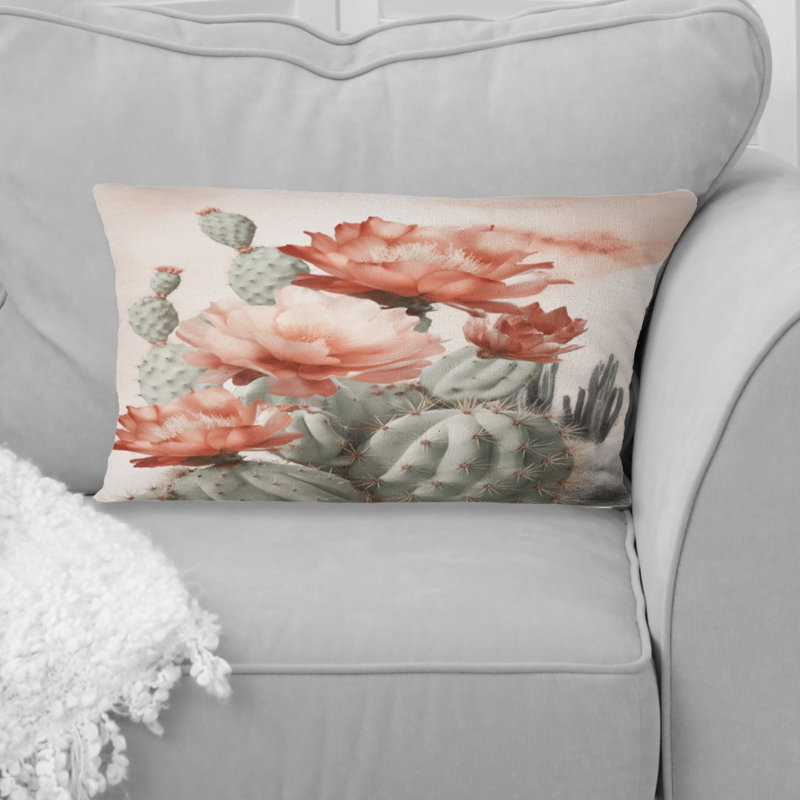 Coussin Red Desert Cactus